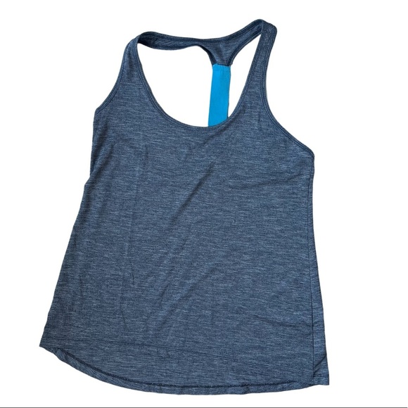 Old Navy Active Gray Racerback Swing tank - Picture 3 of 5
